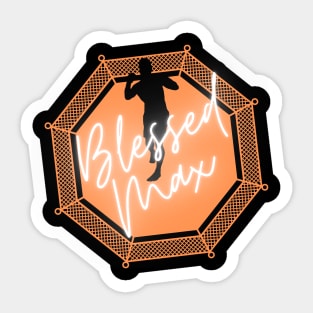 Blessed Max Holloway Sticker